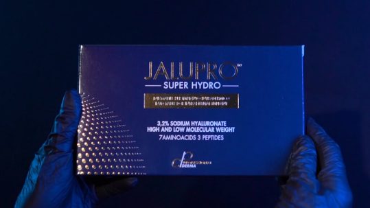 Envase de Jalupro Super Hydro tratamiento de mesoterapia